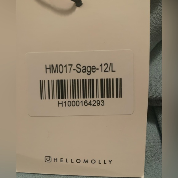 Hello Molly Backstage Passes Dress in Sage 
Size US 8 Cocktail Dress - Picture 13 of 16
